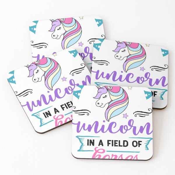 Item preview, Always Be A Unicorn In A Field Of Horses designed and sold by whytealistair.