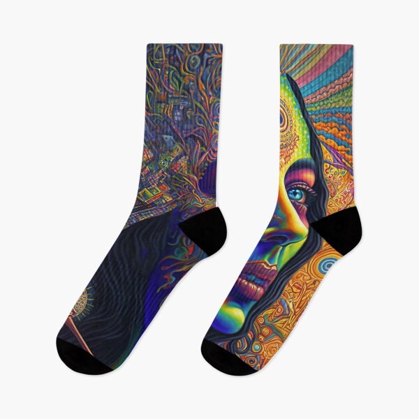 Artikelvorschau, Psychedelische DMT-Trip-Halluzinationsillustration des dritten Auges entworfen und verkauft von RK - Shop.