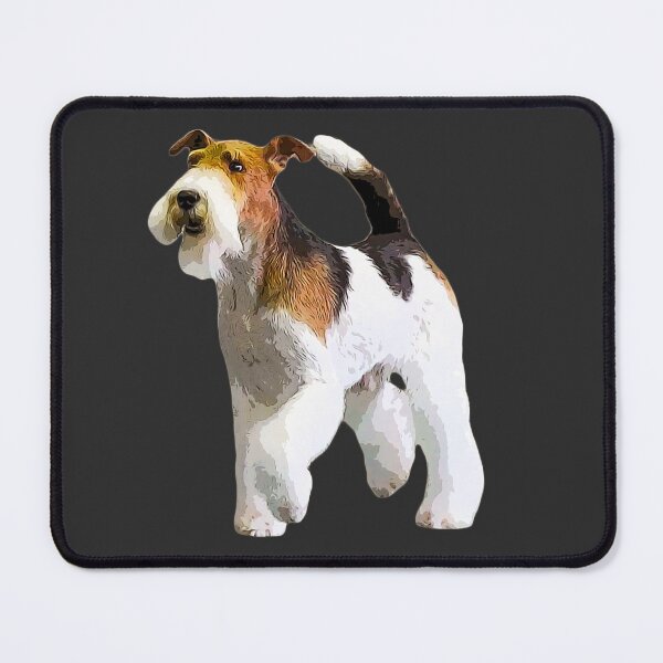 Item preview, Fox Terrier Wire Foxy Dog designed and sold by ElegantCat.