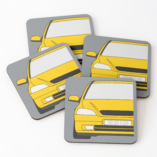 Item preview, Opel Vauxhal Holden Astra G 1998-2009 yellow color designed and sold by EdimDesign.