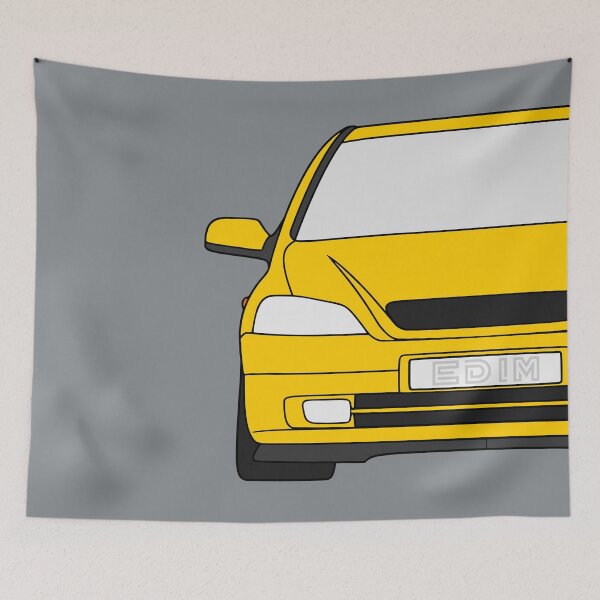 Item preview, Opel Vauxhal Holden Astra G 1998-2009 yellow color designed and sold by EdimDesign.