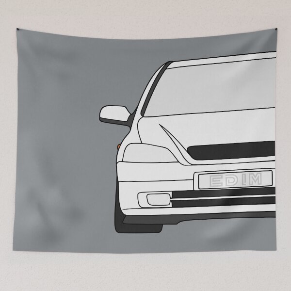 Item preview, Opel Vauxhal Holden Astra G 1998-2009 white color designed and sold by EdimDesign.