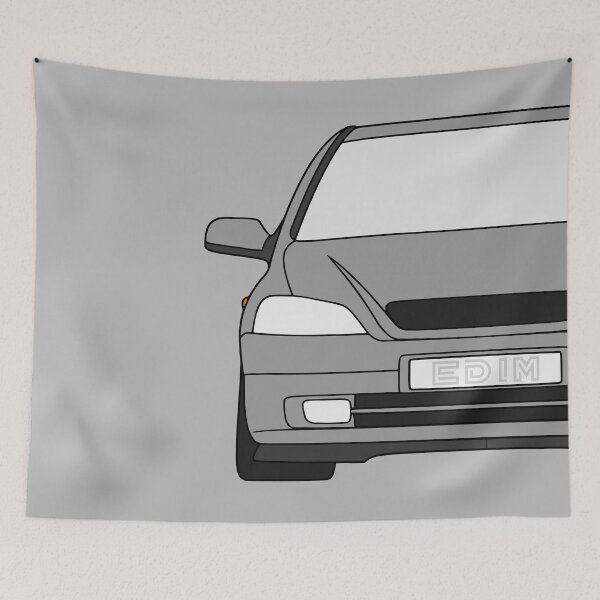 Item preview, Opel Vauxhal Holden Astra G 1998-2009 grey color designed and sold by EdimDesign.