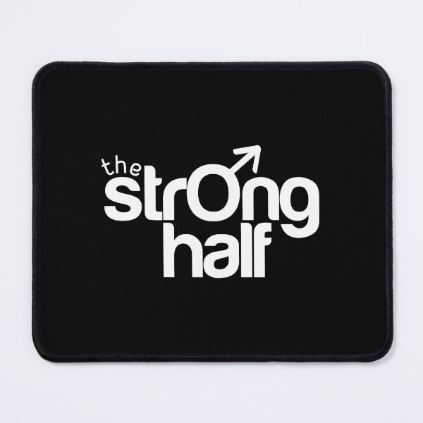 Item preview, The Strong Half - Gift for spouse: Husband - White designed and sold by pixelspantry.