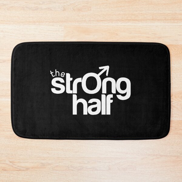 Item preview, The Strong Half - Gift for spouse: Husband - White designed and sold by pixelspantry.