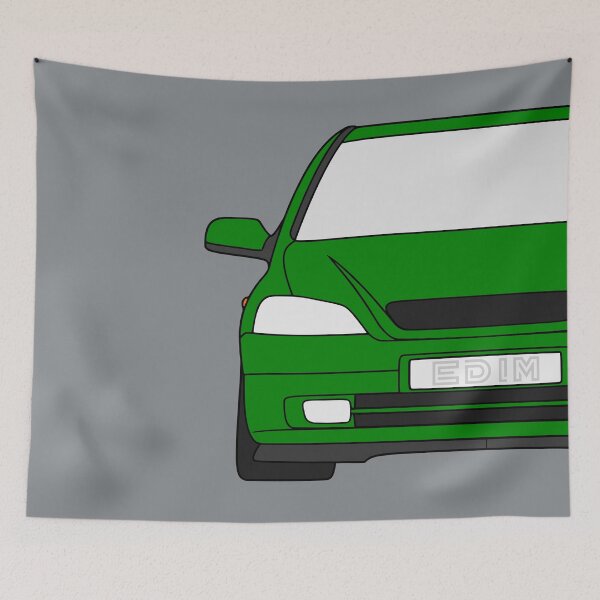 Item preview, Opel Vauxhal Holden Astra G 1998-2009 green color designed and sold by EdimDesign.