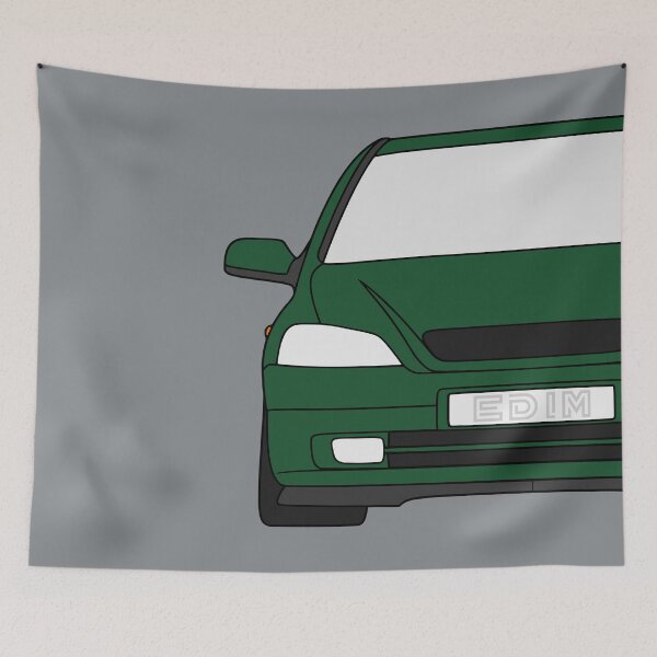 Item preview, Opel Vauxhal Holden Astra G 1998-2009 dark green color designed and sold by EdimDesign.