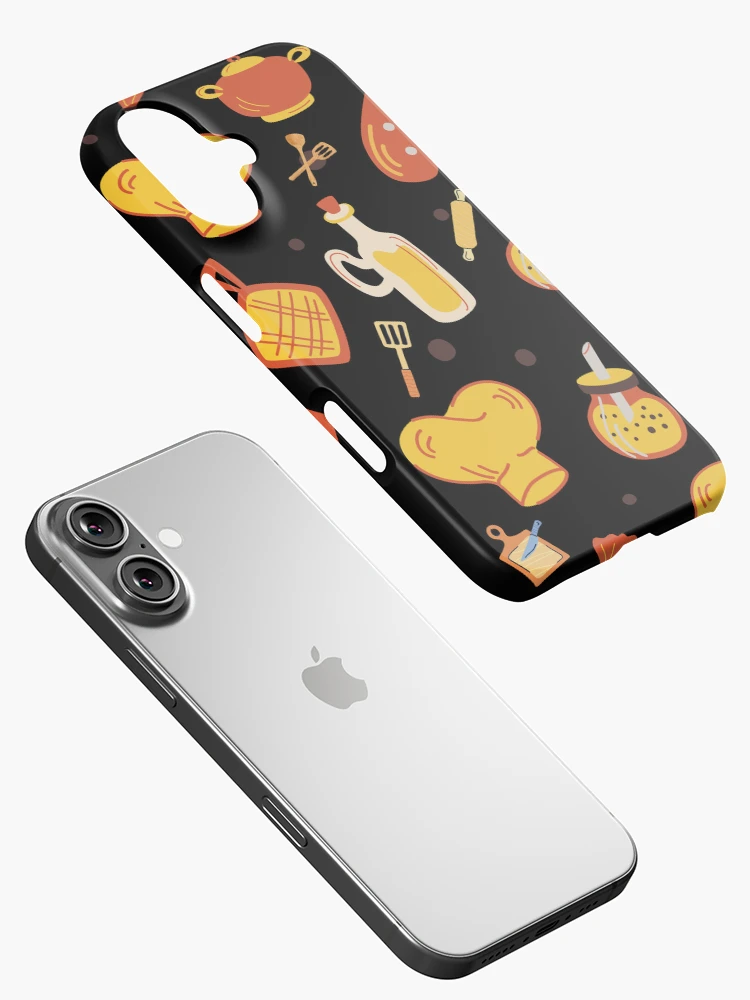 Thumbnail 2 of 4, iPhone Case, Cooking Utensils Pattern designed and sold by Rell1970.
