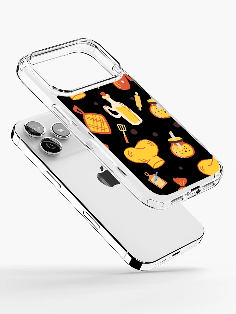 Thumbnail 2 of 5, iPhone Case, Cooking Utensils Pattern designed and sold by Rell1970.