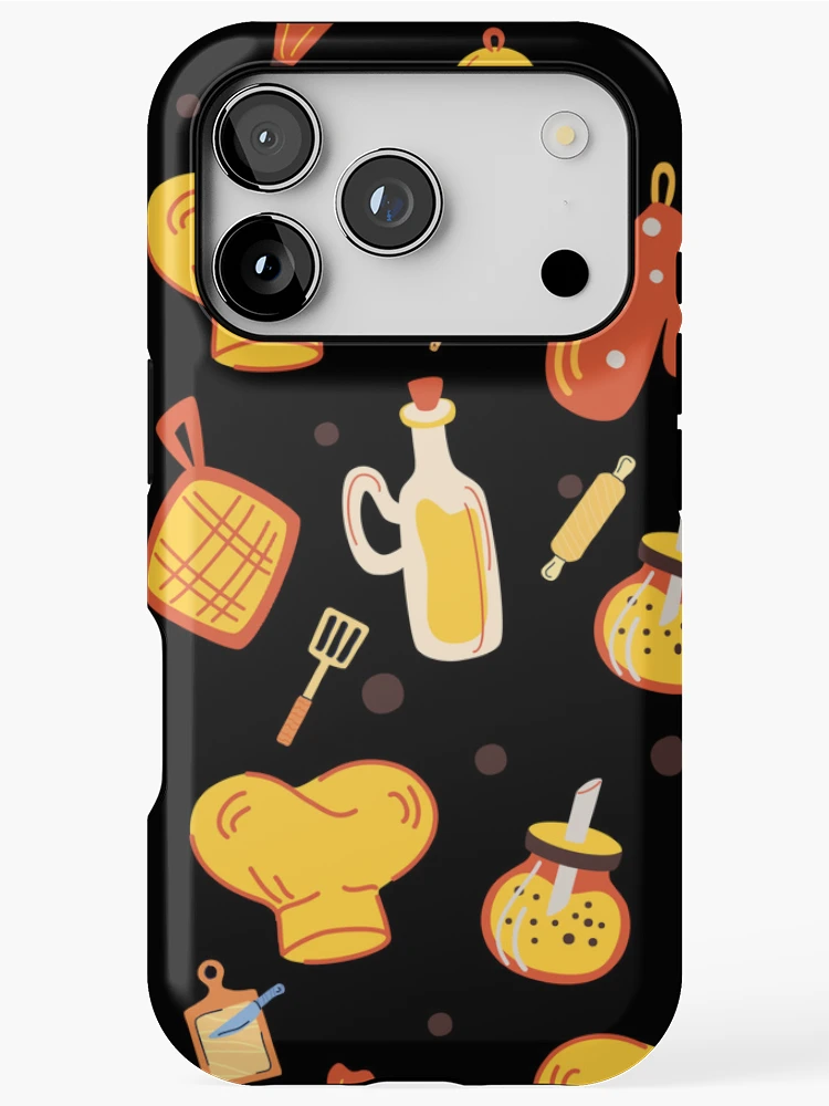 Thumbnail 1 of 4, iPhone Case, Cooking Utensils Pattern designed and sold by Rell1970.