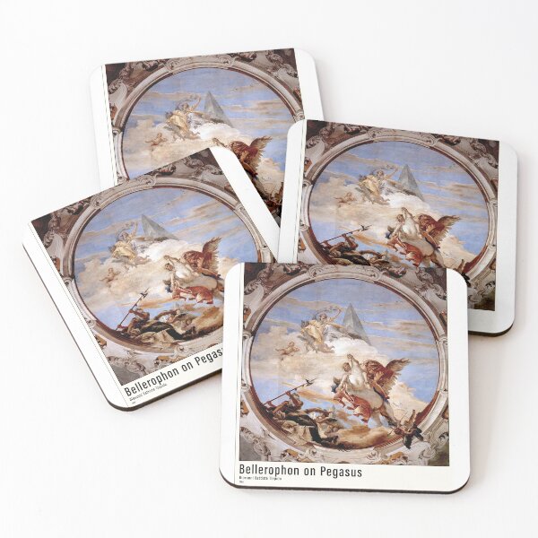 Item preview, Bellerophon on Pegasus, Greek Art  designed and sold by GymRatz-shop.
