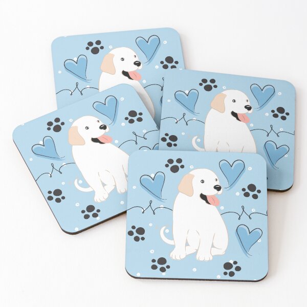 Item preview, Love Lab Labrador Retriever Puppy - White 2 designed and sold by Lulupainting.