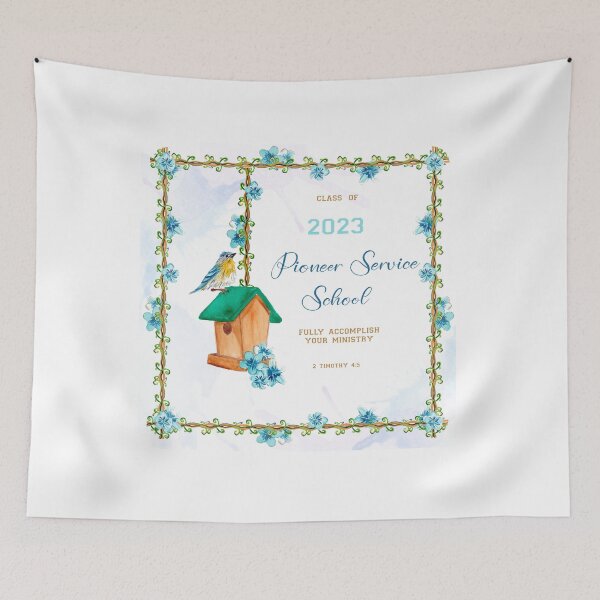 Item preview, PIONEER SERVICE SCHOOL 2023 Spiral Notebook designed and sold by crafts-gift.
