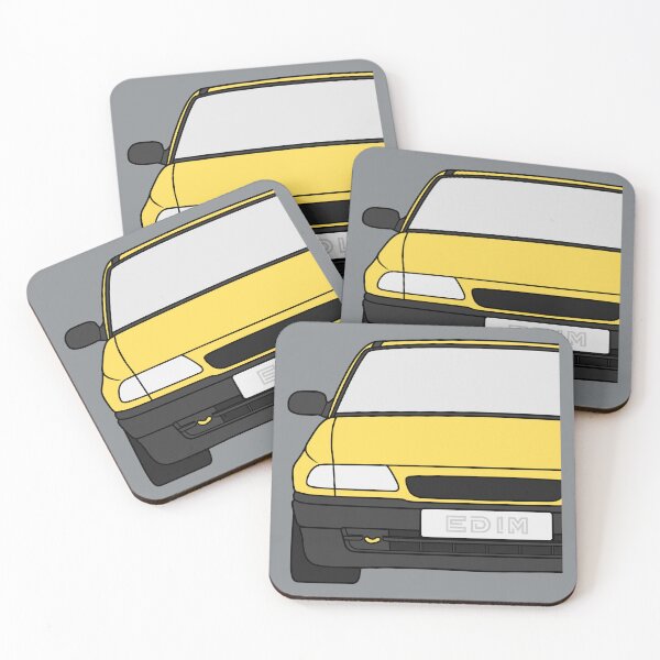 Item preview, Opel Vauxhal Holden Astra F 1992-2002 yellow color designed and sold by EdimDesign.