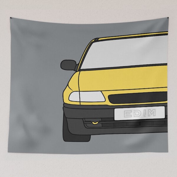 Item preview, Opel Vauxhal Holden Astra F 1992-2002 yellow color designed and sold by EdimDesign.