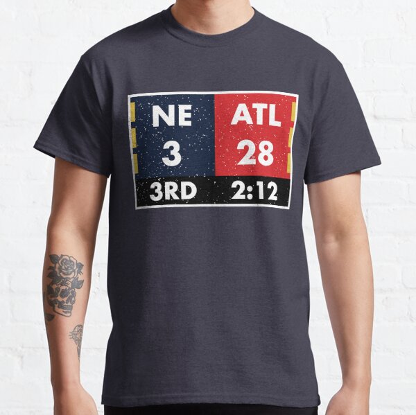 Disover NE 3 ATL 28 to NE 34 ATL 28 Final Shirt: Funny Game Shirts | Classic T-Shirt