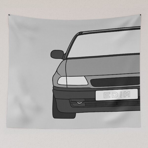 Item preview, Opel Vauxhal Holden Astra F 1992-2002 grey color designed and sold by EdimDesign.