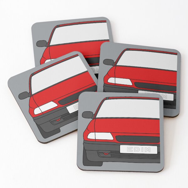 Item preview, Opel Vauxhal Holden Astra F 1992-2002 red color designed and sold by EdimDesign.