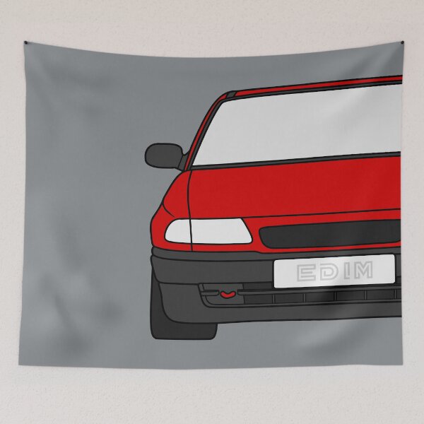 Item preview, Opel Vauxhal Holden Astra F 1992-2002 red color designed and sold by EdimDesign.