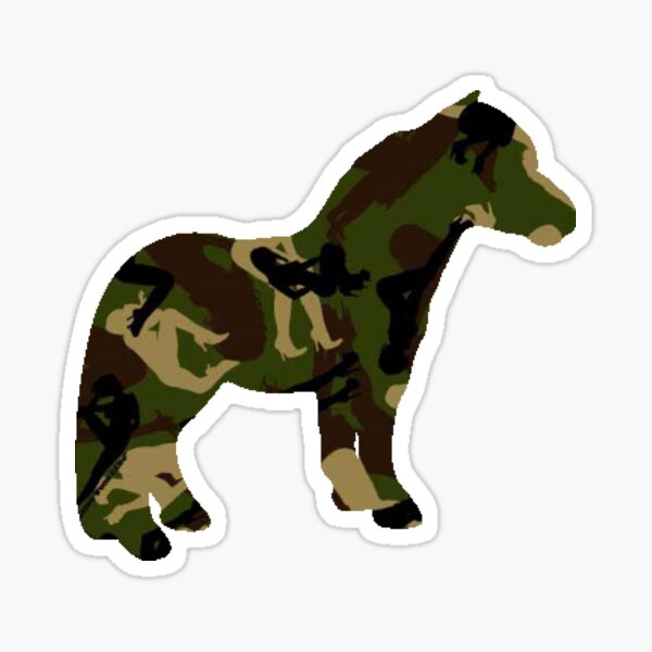 The Original Pony - Army Girls Sticker