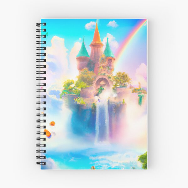 Item preview, A beautiful digital painting of a castle in heaven designed and sold by ACEGDesign.