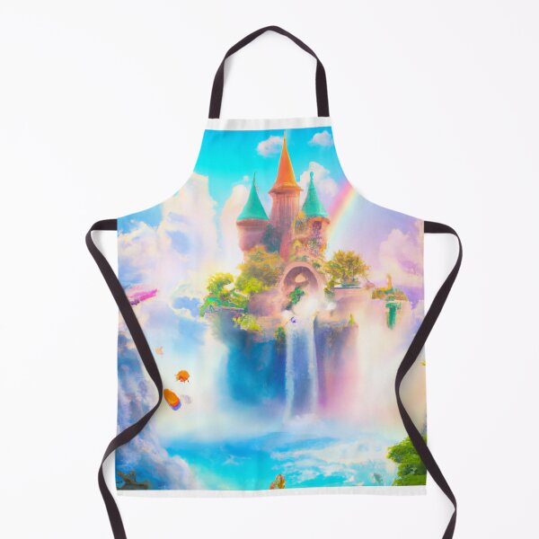 Item preview, A beautiful digital painting of a castle in heaven designed and sold by ACEGDesign.