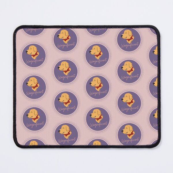 Item preview, The Wagnificent Goldie Labrador Golden Retriever - Cute Dog Logo designed and sold by Pumpkin-Prints.