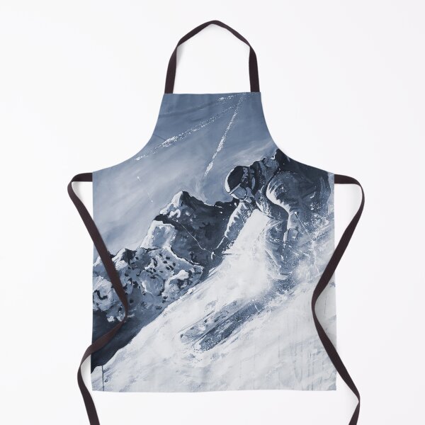 Item preview, Freeride deep snow Gargellen - skiing fun designed and sold by julikunst.