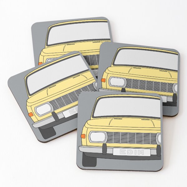 Item preview, Wartburg 353 cream yellow color designed and sold by EdimDesign.