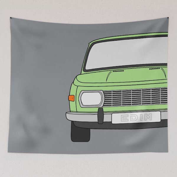 Item preview, Wartburg 353 green color designed and sold by EdimDesign.