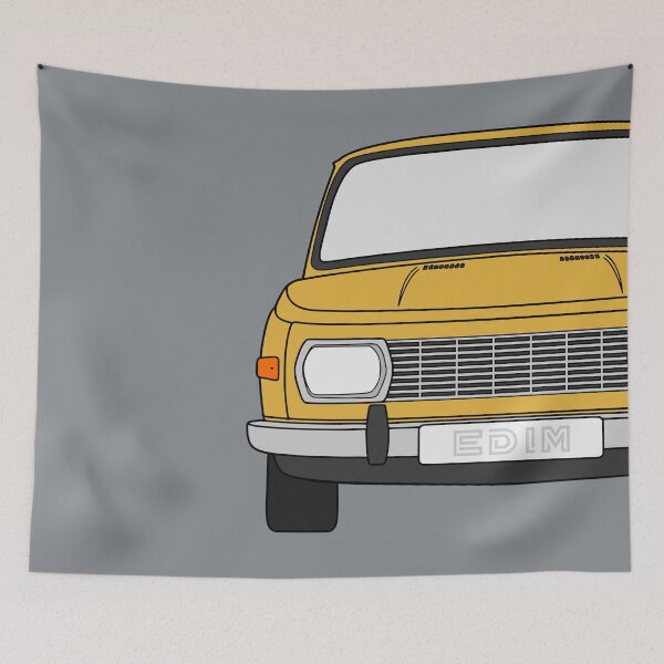 Item preview, Wartburg 353 yellow color designed and sold by EdimDesign.