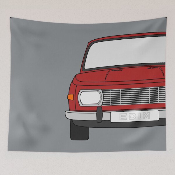 Item preview, Wartburg 353 red color designed and sold by EdimDesign.