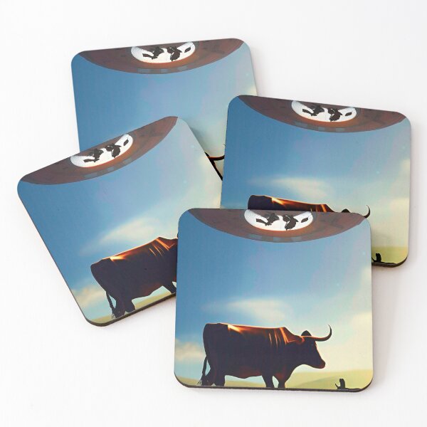 Item preview, Cool UFO art. Vibrant alien art designed and sold by Neo-Expression.