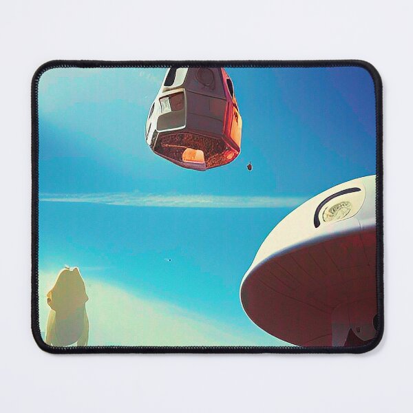 Item preview, Cool UFO art. Vibrant alien art designed and sold by Neo-Expression.