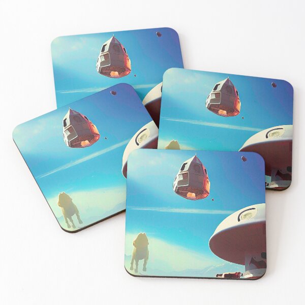 Item preview, Cool UFO art. Vibrant alien art designed and sold by Neo-Expression.