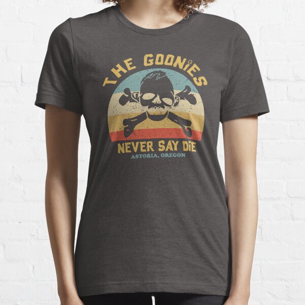 Aperçu de l'œuvre Les Goonies ne disent jamais mourir Vintage Rétro créée et vendue par Bigfinz.