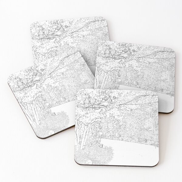 Item preview, Black and White Path Way Japan  designed and sold by Danu-Avium.