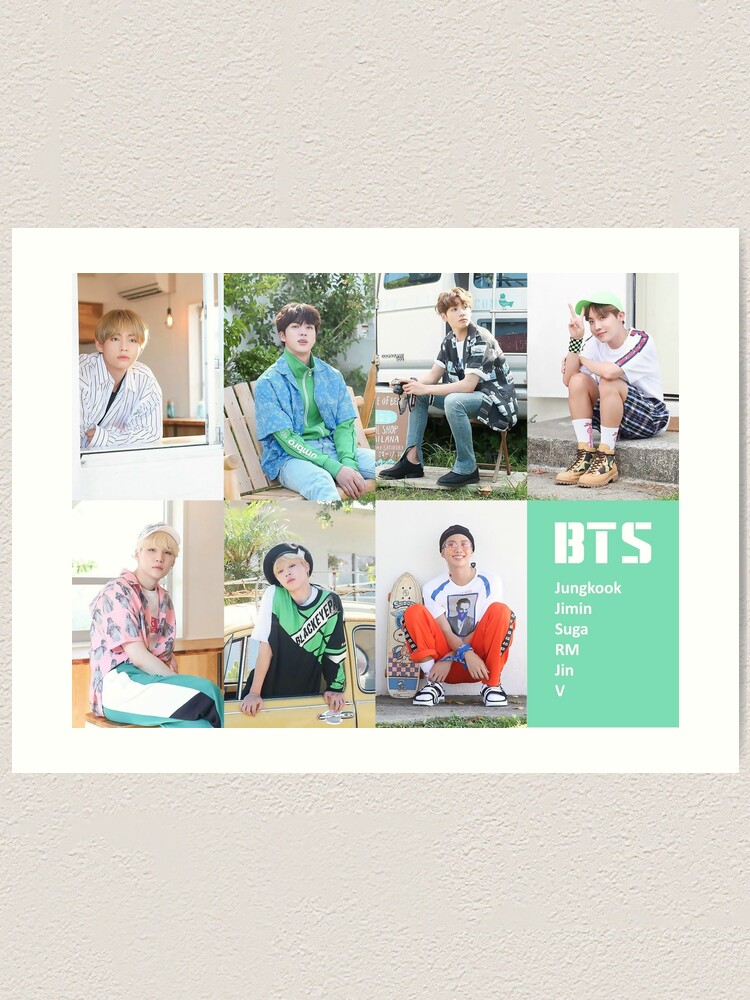 Bts Season Greeting 18 2 Art Print By Desrosiers Redbubble