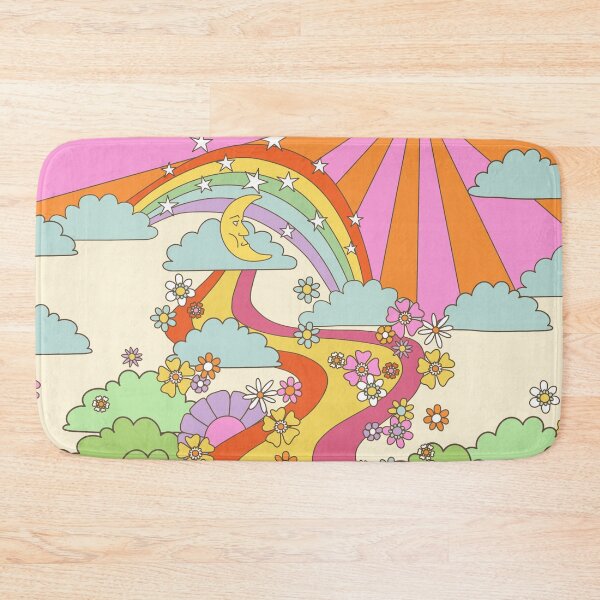 Item preview, retro trippy hippie boho print designed and sold by MartaOlgaKlara.
