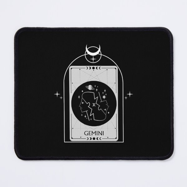 Item preview, Gemini Tarot Card Design Astrological Zodiac designed and sold by BearCaveDesigns.