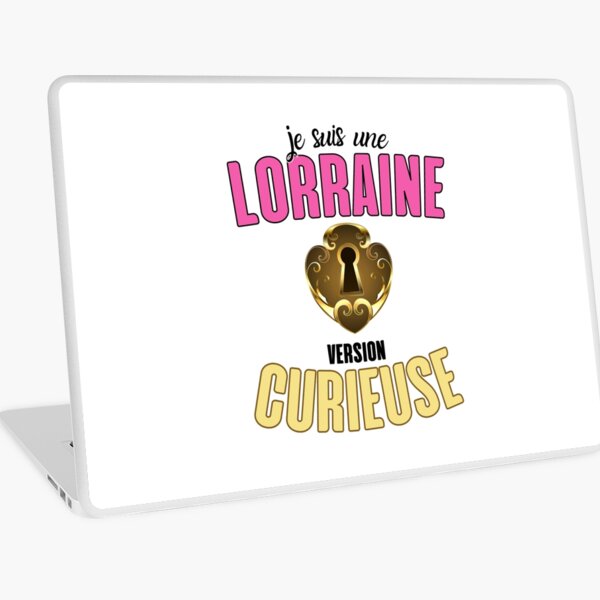 Aperçu de l'œuvre Cadeau Humour Femme Lorraine curieuse créée et vendue par RomualdGR.