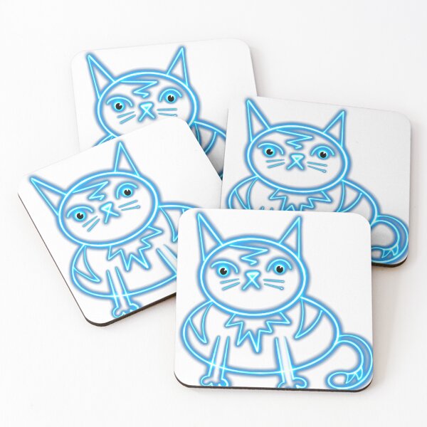 Item preview, Neon cat designed and sold by nloooo.