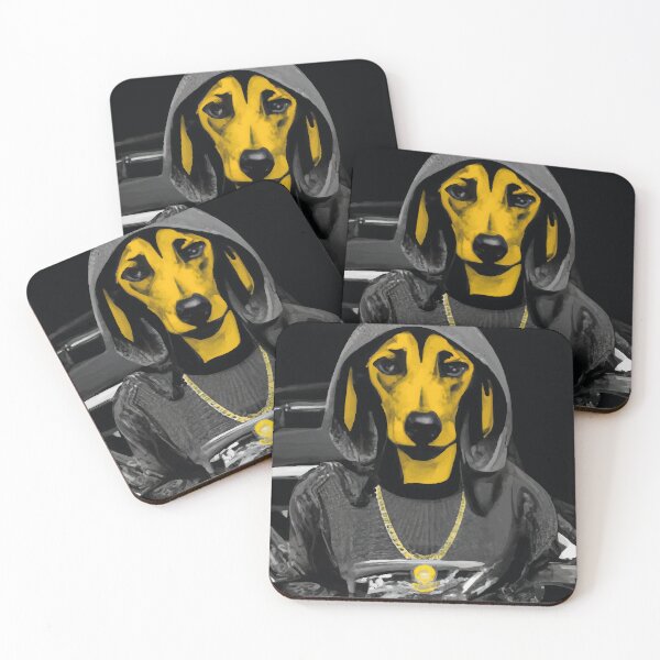 Item preview, Dachshund with car in the background Print^ designed and sold by MMA--Designer.