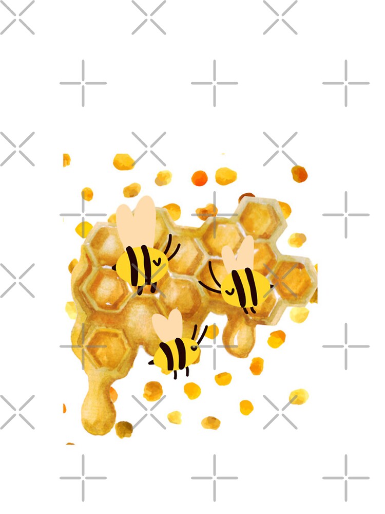Thumbnail 4 of 4, iPhone Case, Bees designed and sold by AEcreativity.