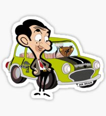 Mr Bean Stickers | Redbubble