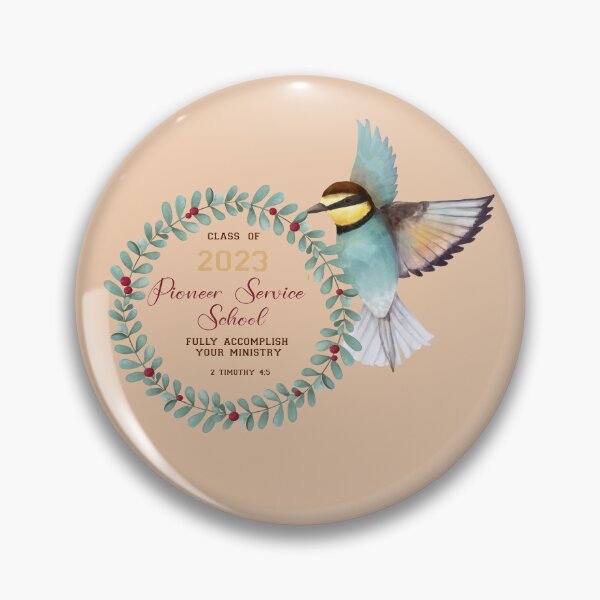 Item preview, PIONEER SERVICE SCHOOL 2023 Spiral Notebook designed and sold by crafts-gift.