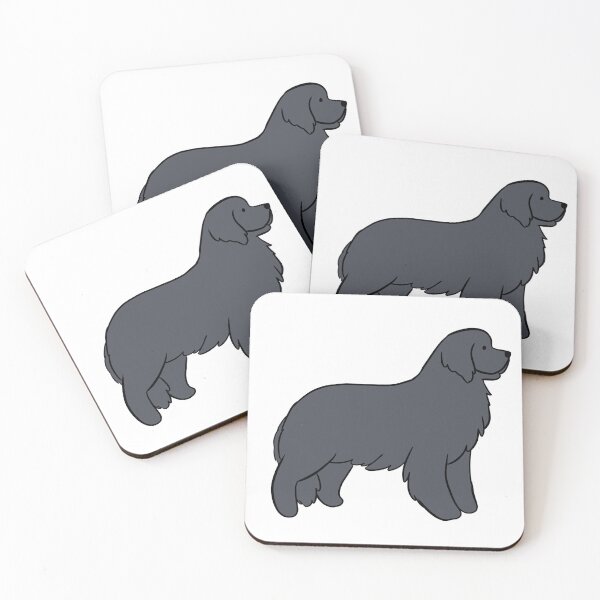 Item preview, Cute cartoon newfoundland dog illustration  designed and sold by Yarafantasyart.