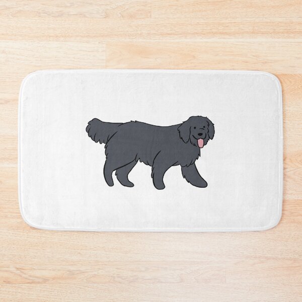 Item preview, Cute cartoon newfoundland dog illustration  designed and sold by Yarafantasyart.