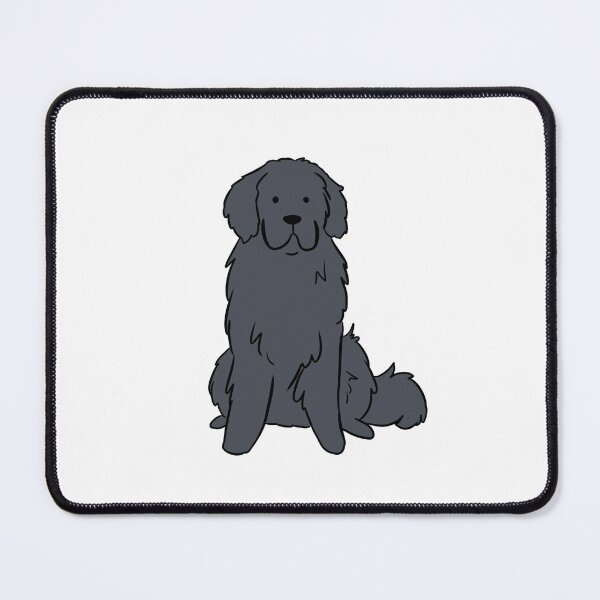 Item preview, Cute cartoon newfoundland dog illustration  designed and sold by Yarafantasyart.