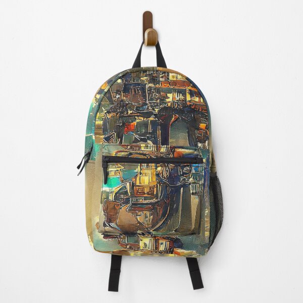 Item preview, Golden Steampunk Cityscape. Futuristic Gold style designed and sold by Neo-Expression.